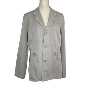Women’s Blazer Jacket Canvas Sz 4 Tan Color